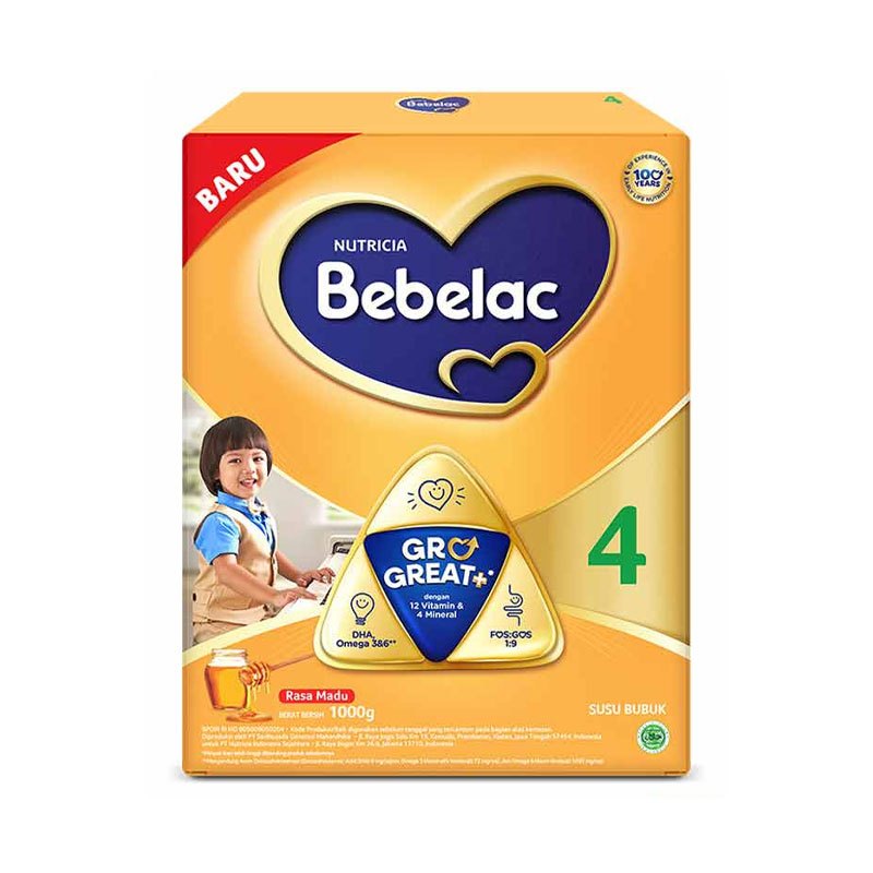 

Bebelac 4 1000gr Madu, Vanila