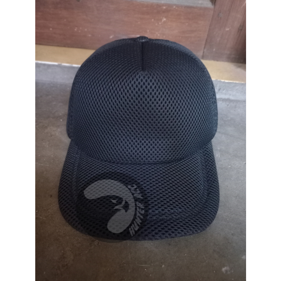 TOPI PRIA POLOS / TOPI JARING HITAM / TOPI JALA LAPANGANI