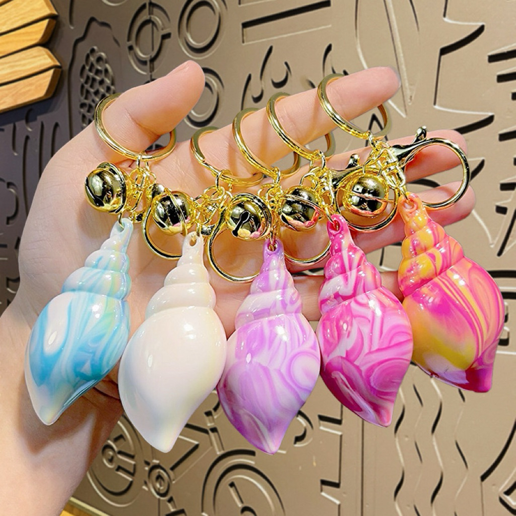 Gantungan Kunci Keong Aesthetic | Gantungan Tas Keong | Gantungan Serbaguna | Keychain Biota Laut | 