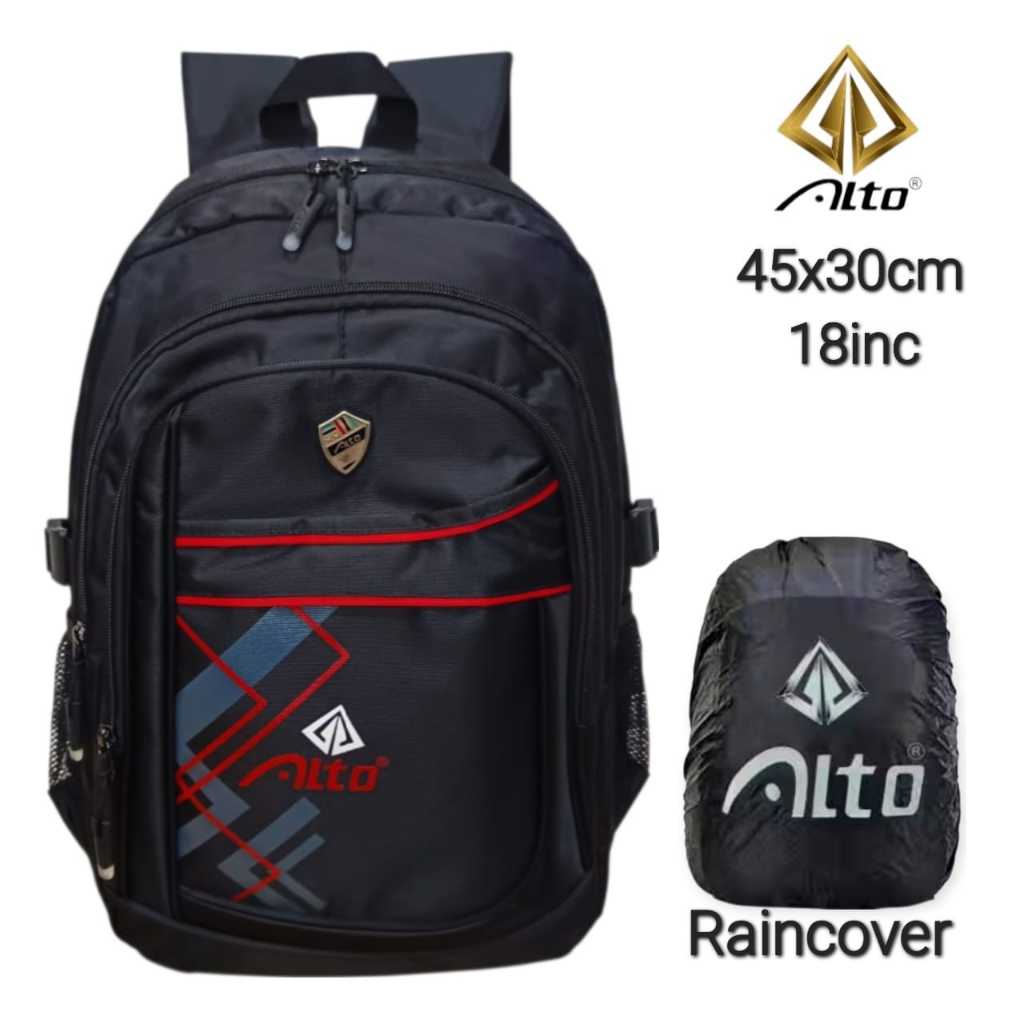 Tas Ransel Alto Original Tas Sekolah Laki Laki/Cowok SD SMP SMA Tas Gendong Tas Punggung Backpack Pr