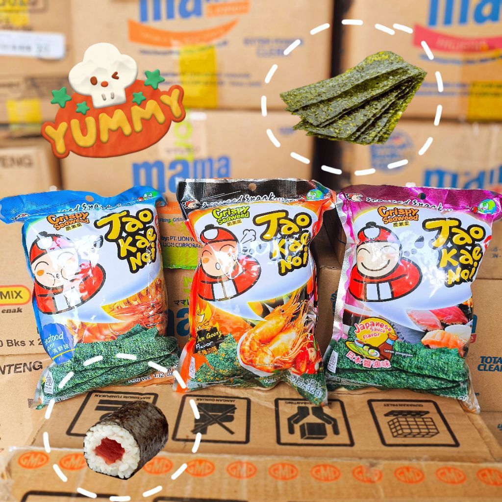 

TAOKAENOI CRISPY SEAWEED 32G [TERMURAH]