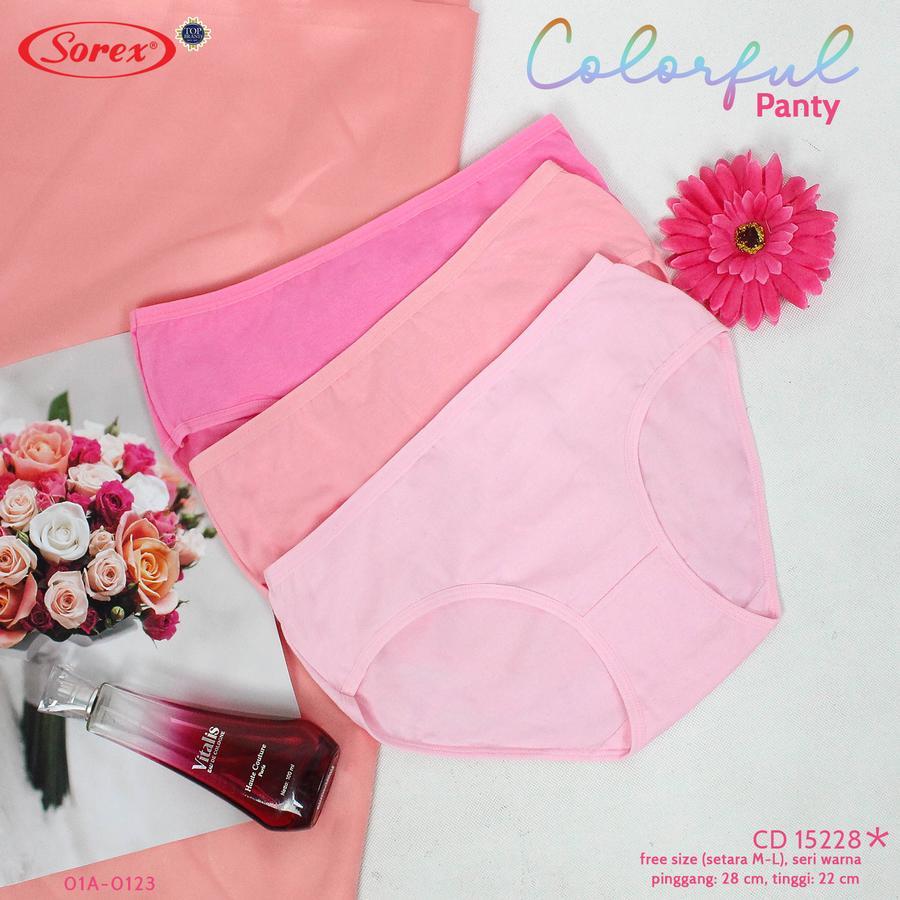 SOREX CD 15228 COLORFUL PANTY - CELANA DALAM REMAJA PEREMPUAN