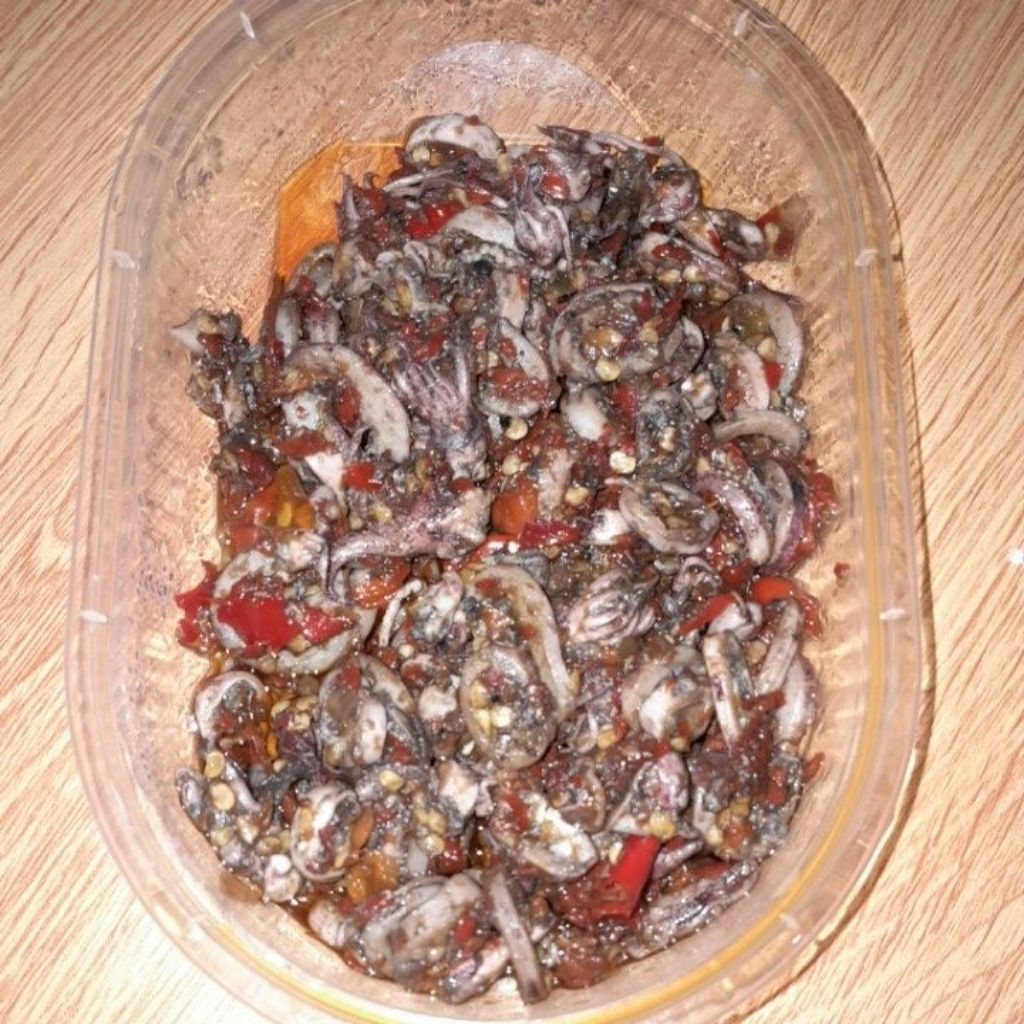 

cumsin sambel trasi goreng 400 gram