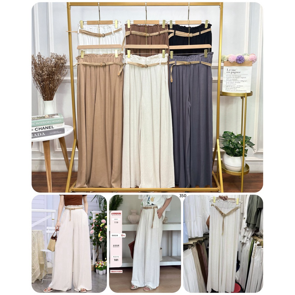 Pgmta Grosir Celana kulot import Kode 350 serian isi 6 pcs