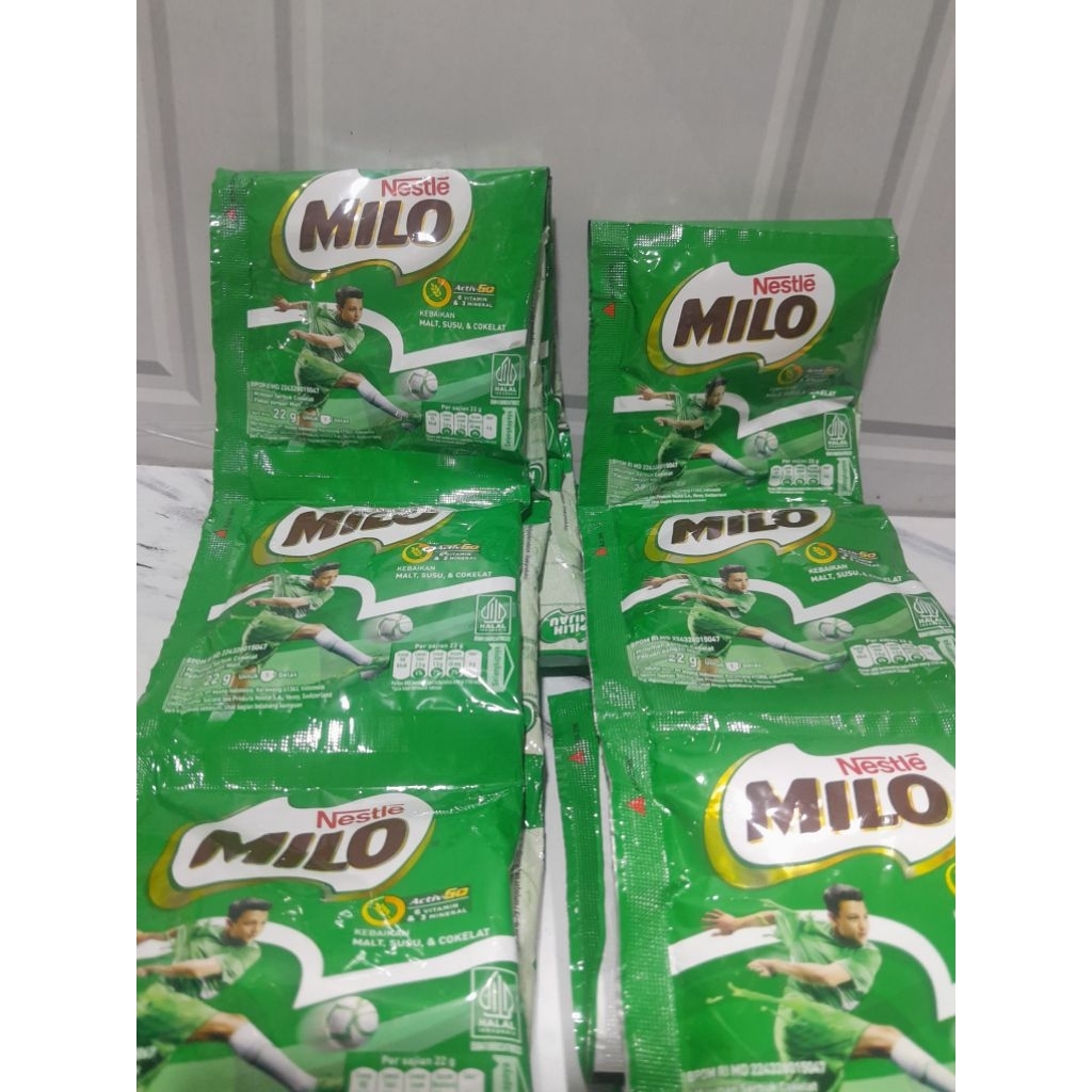 

SUSU MILO 1 RENCENG / MILO GROSIR / SUSU COKLAT MILO 22GRAM X 10