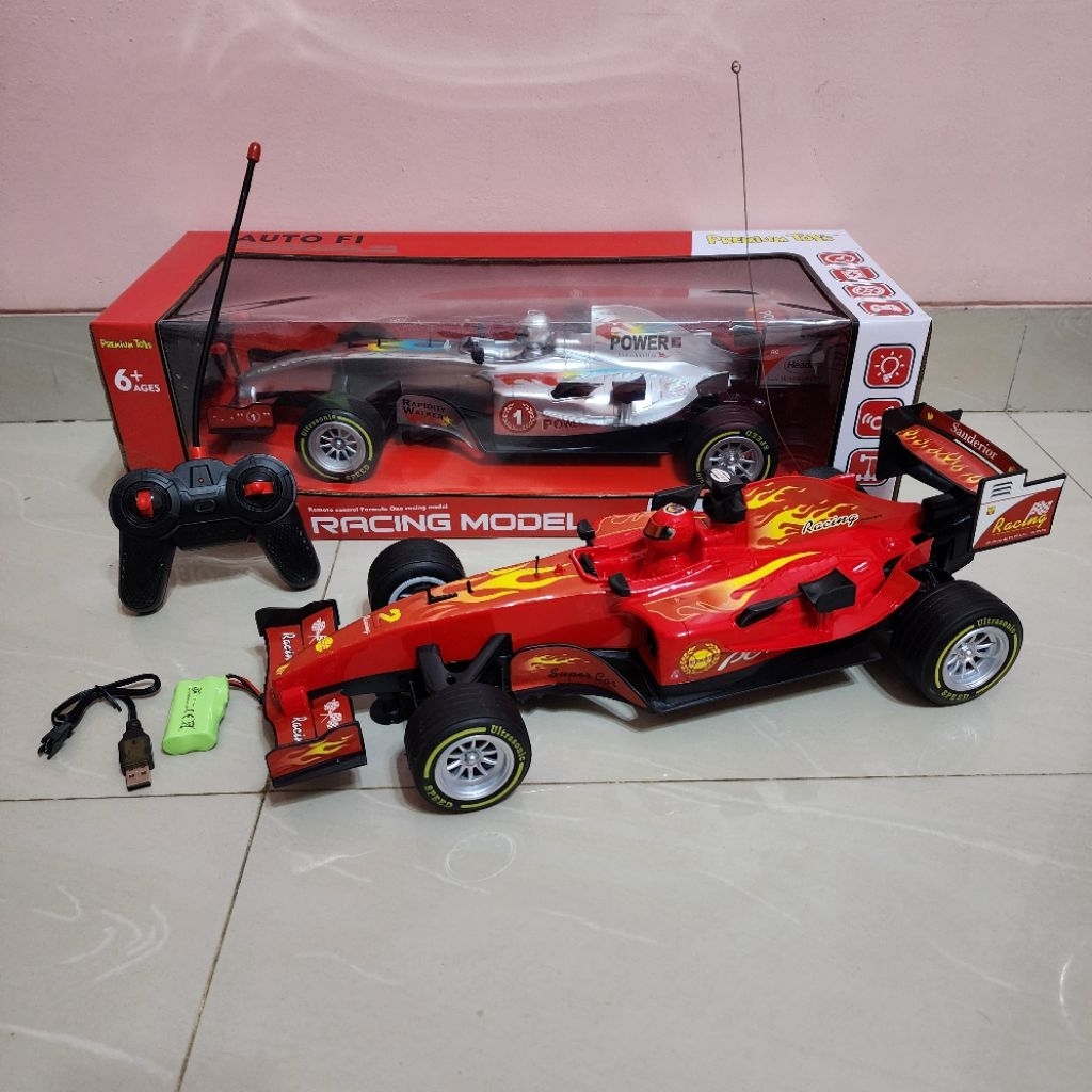 Mainan Mobil Remote Control Formula One Skala 1:10 - Mainan RC Car Mobil Balap F1 Ukuran Besar