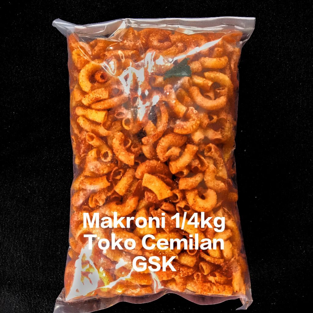 

Makroni Kriuk 1/4kg / Gurih Renyah Kiloan Murah