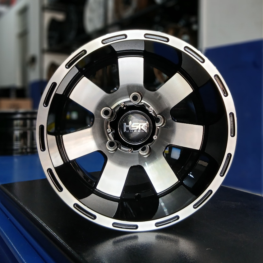 Velg hsr twiist R15 lebar 10 mobil jimmy katana feroza taft dllvelg hsr r15