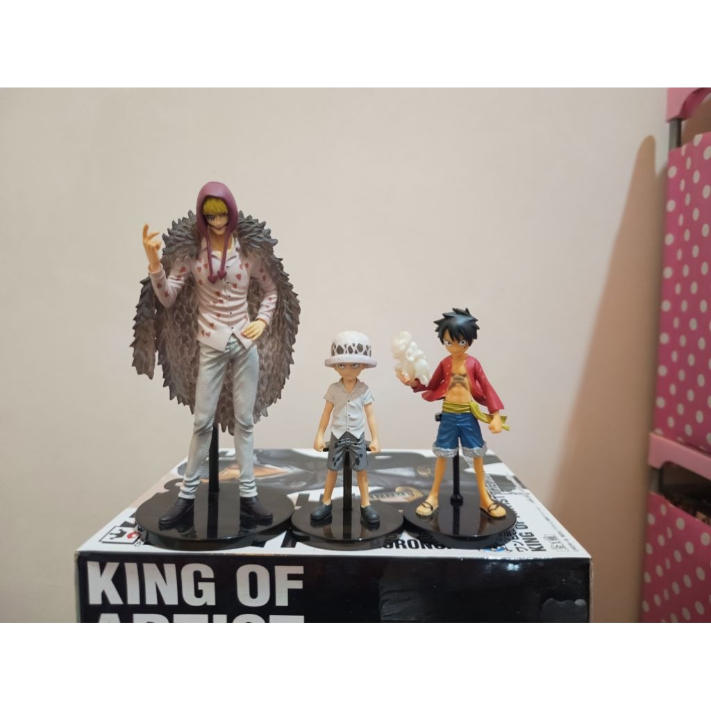 Figure onepiece mix corazon - law - luffy original losse
