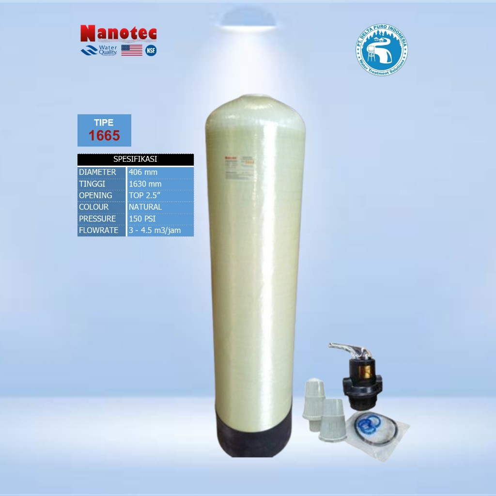 Tabung Filter Air FRP 1665