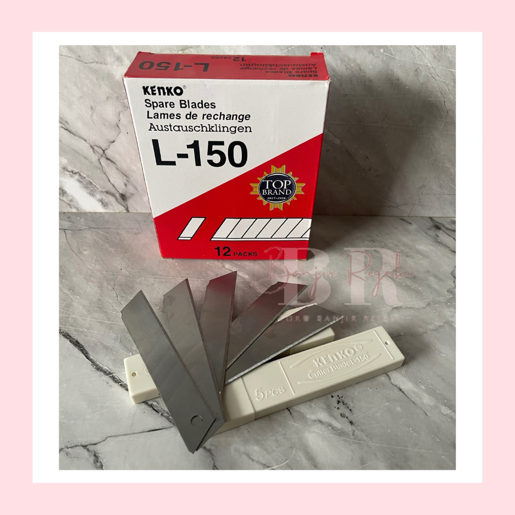 

ISI PISAU CUTTER KENKO L 150 (12 TUBE)