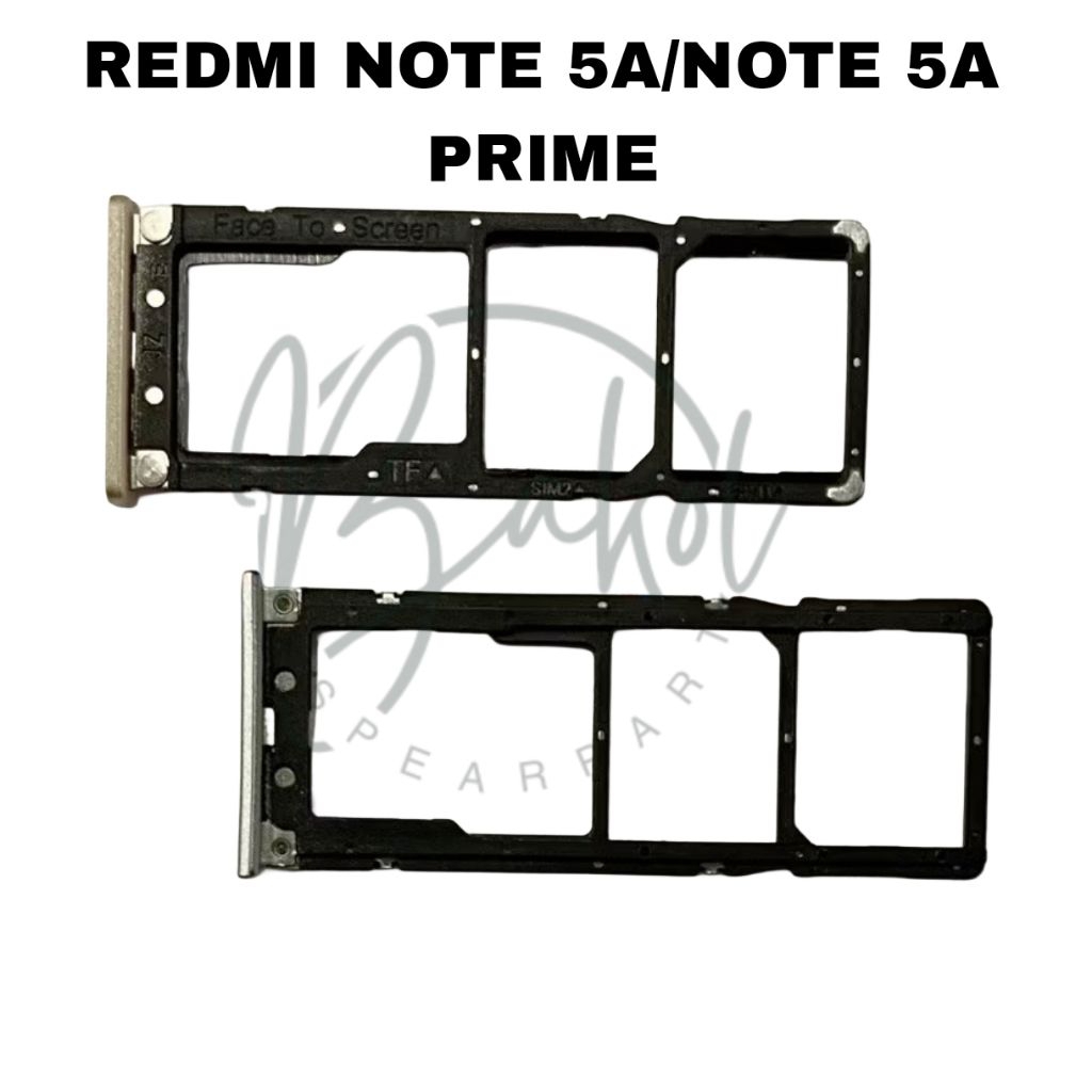 SIMTRAY / SLOT SIM / TEMPAT KARTU REDMI NOTE 5A / NOTE 5A PRIME