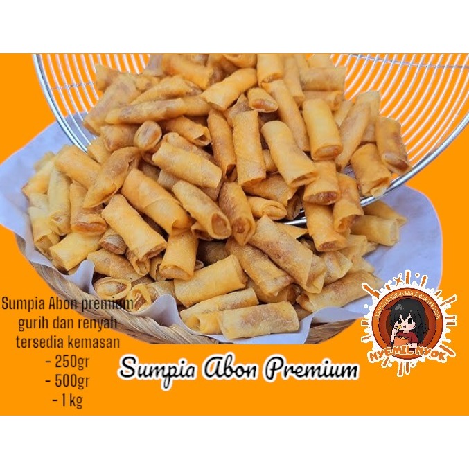 Sumpia Abon Original Premium - Sumpia Isi Abon - Sumpia Abon Sapi - Cemilan Murah - Cemilan Sehat