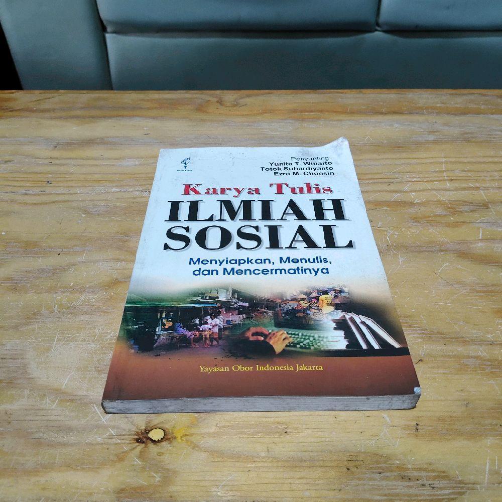 Buku Karya Tulis Ilmiah Sosial
