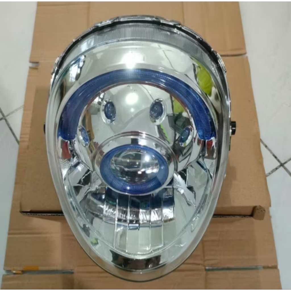 LAMPU DEPAN SCOOPY FI REFLEKTOR SCOOPY FI 2014 2015 2016 ORIGINAL
