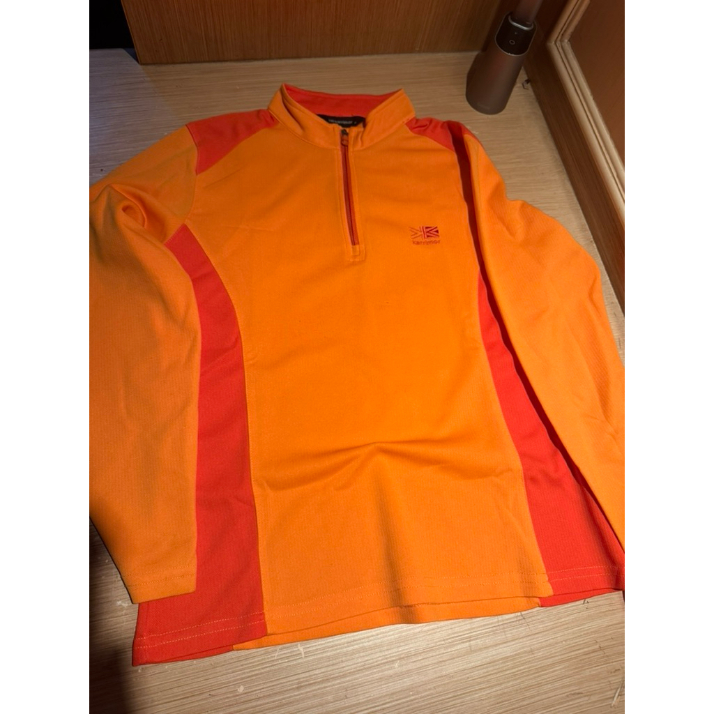 Kaos Karrimor Outdoor Yellow Orange Kaos Gunung Outdoor Hiking Trekking Kaos Bersepeda Olahraga Orig