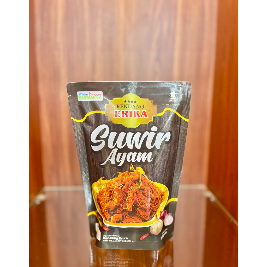 

Rendang Suir Ayam Erika 200gr