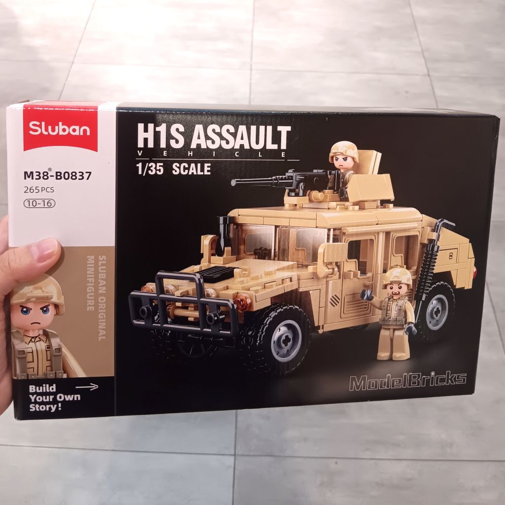 BRICK SLUBAN MOBIL PERANG TENTARA MILITER