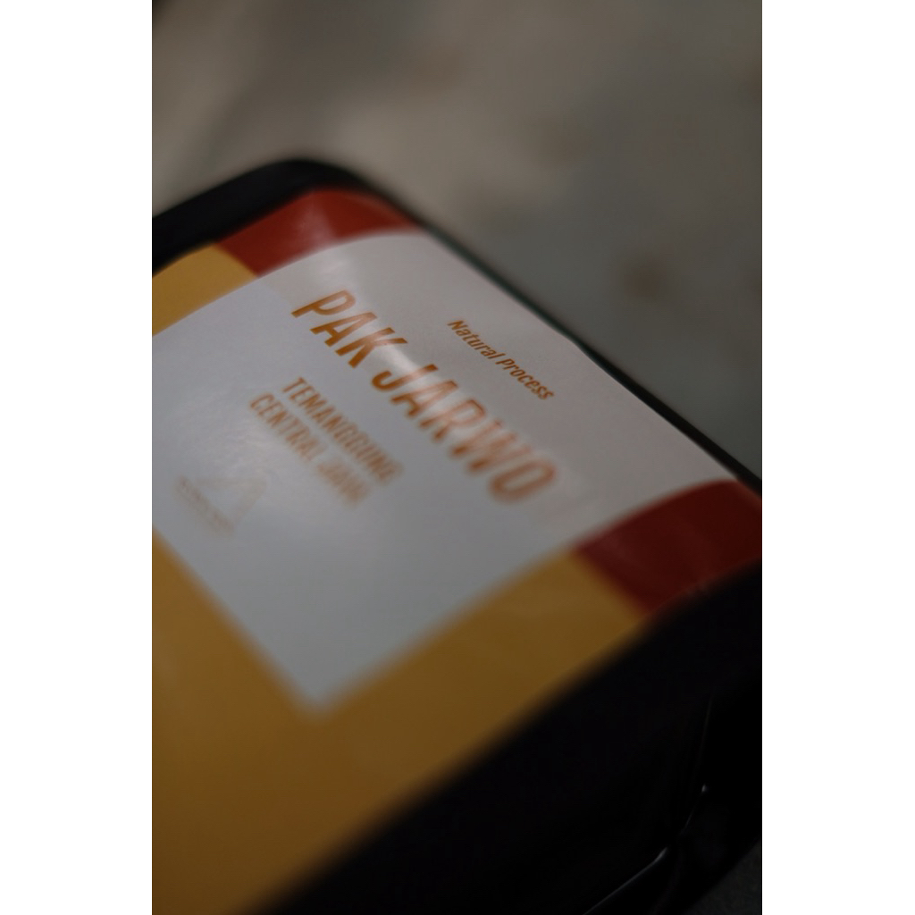 

Klinik Kopi Arabica Pak Jarwo Natural Proses
