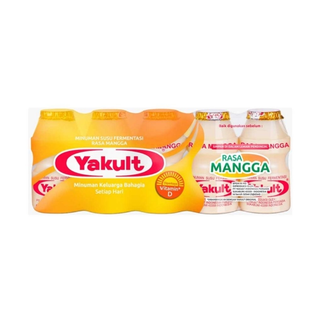 

(Misha) All Variant Yakult Minuman Fermentasi 5X65ml