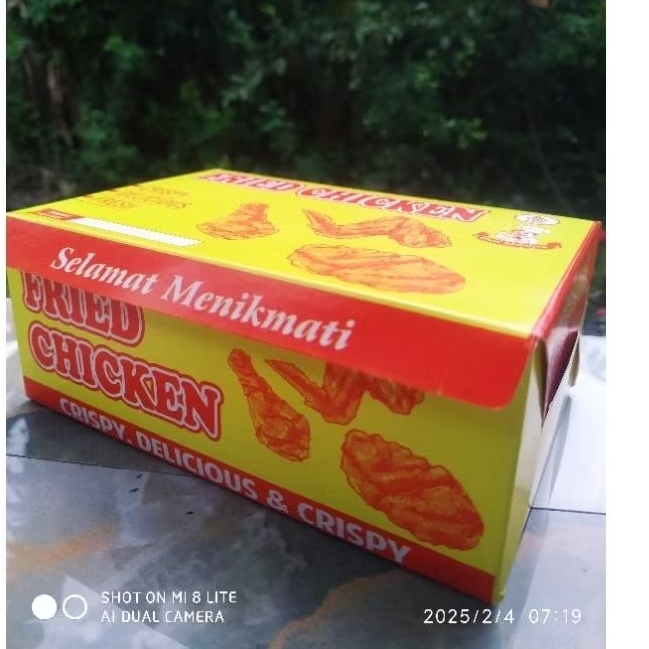 

kotak ayam crispy/KFC 50 pcs (tebal)