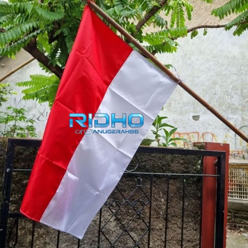 Bendera kain merah putih/bendera upacara/bendera tiang merah putih
