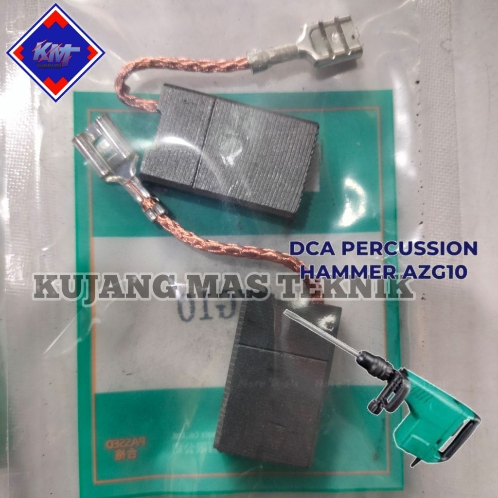 CARBON BRUSH AZG10 FOR MESIN DEMOLITION HAMMER ROTARY AZG 10 DCA ARENG SPULL AZG10 DCA