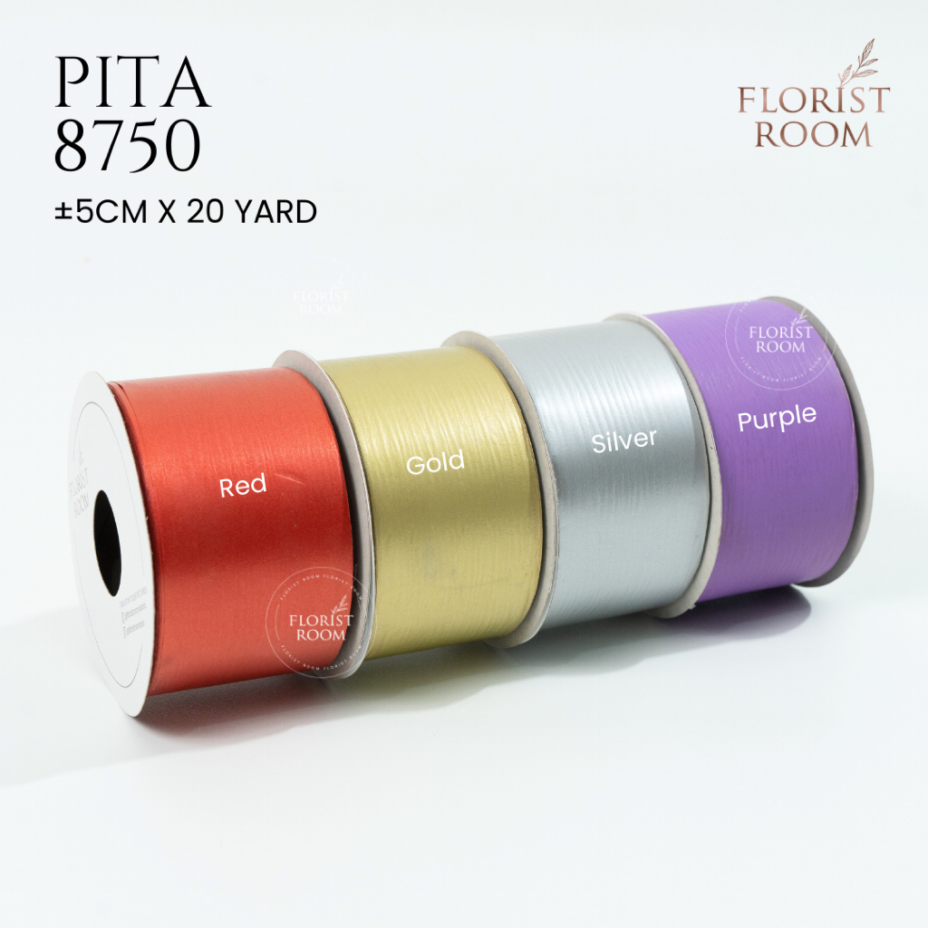 

Pita 8750 - 5cm x 20 yard - Gift Ribbon with Textured