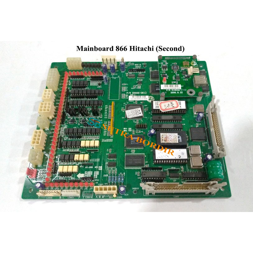 Mainboard E866 / 866 Hitachi (SECOND) Mainboard E866 hitachi dahao motherboard mesin bordir komputer