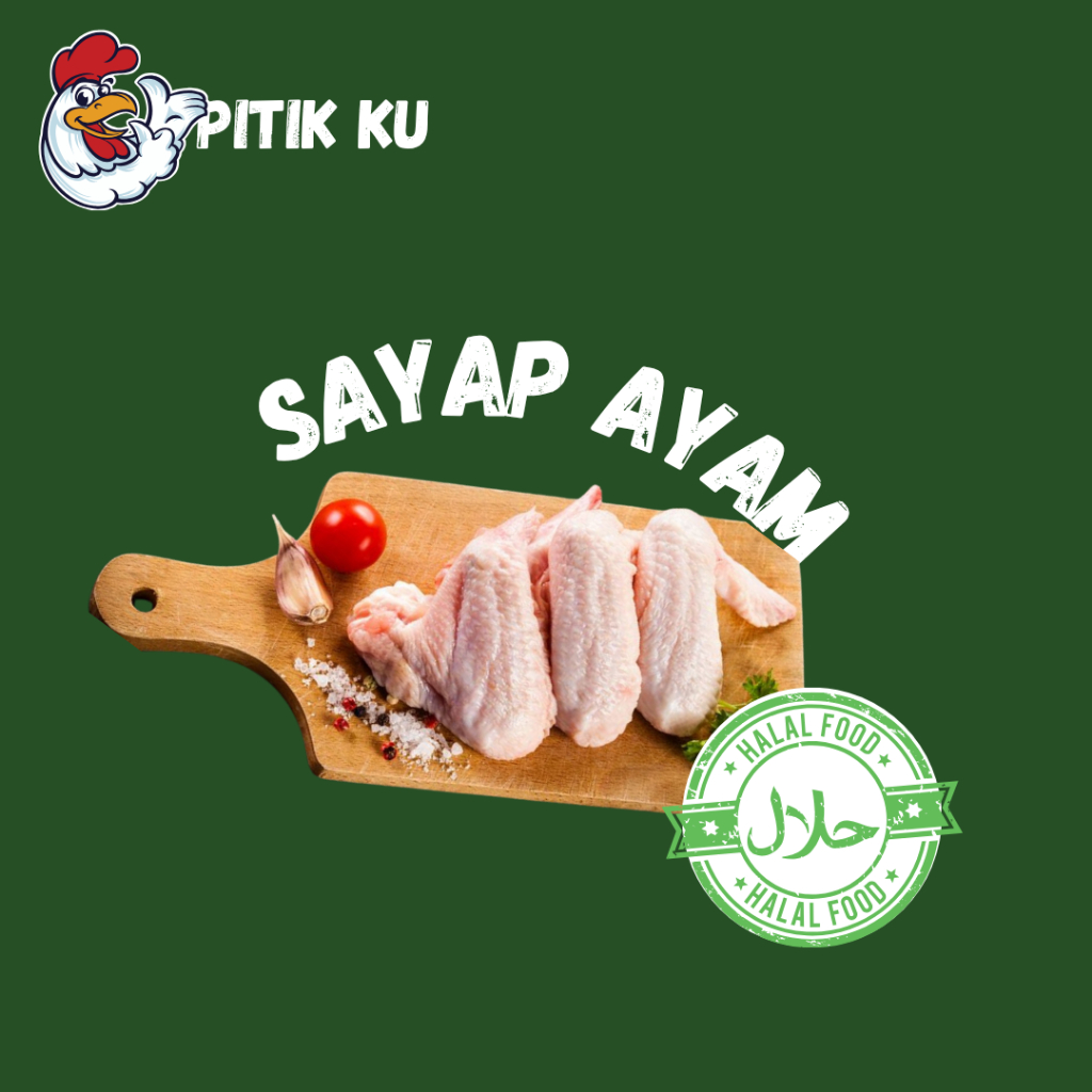 

SAYAP AYAM SEGAR & FRESH - TERMURAH (500 GRAM)
