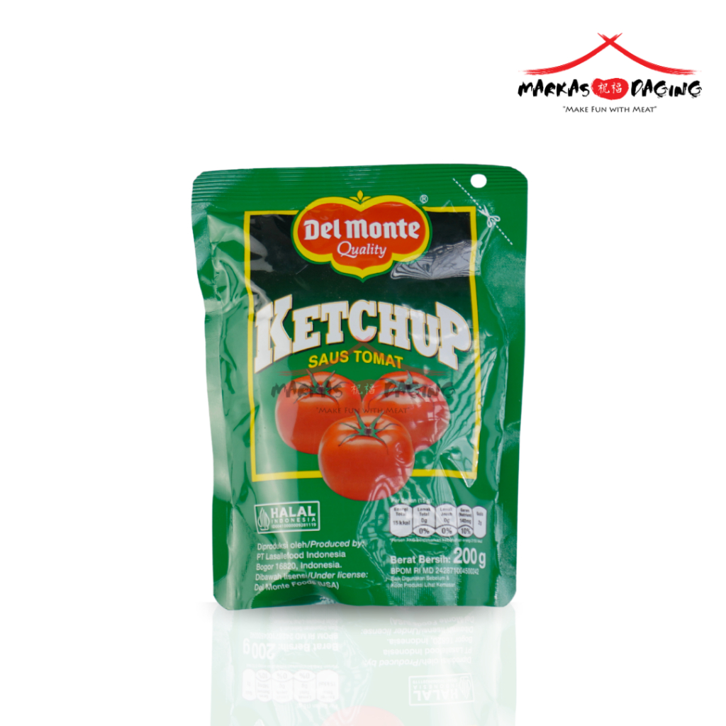 

DelMonte Tomato Sauce Standing Pouch 200gr - Markasdaging