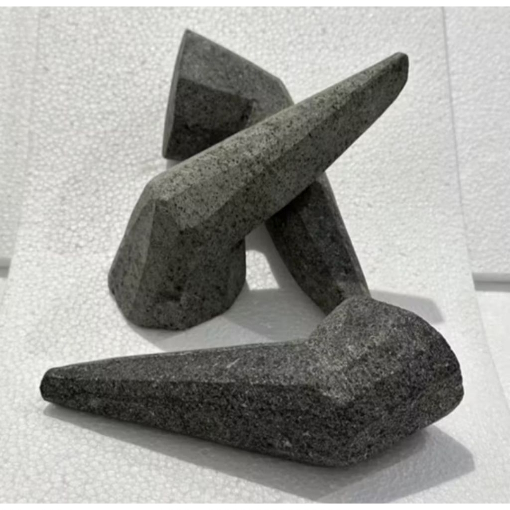 Ulekan Cobek Batu Asli Bergaransi - Ulekan Batu Asli