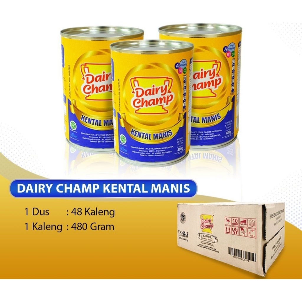 

kental manis dairy champ 480gram