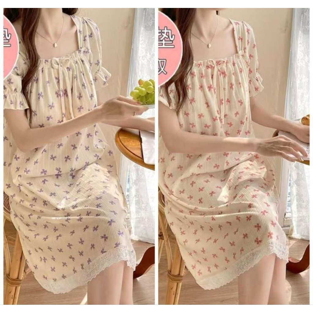 NEW Daster Wanita Import Murah Oversize | Daster Kerah Korea Jumbo/Piyama wanita import Jumbo