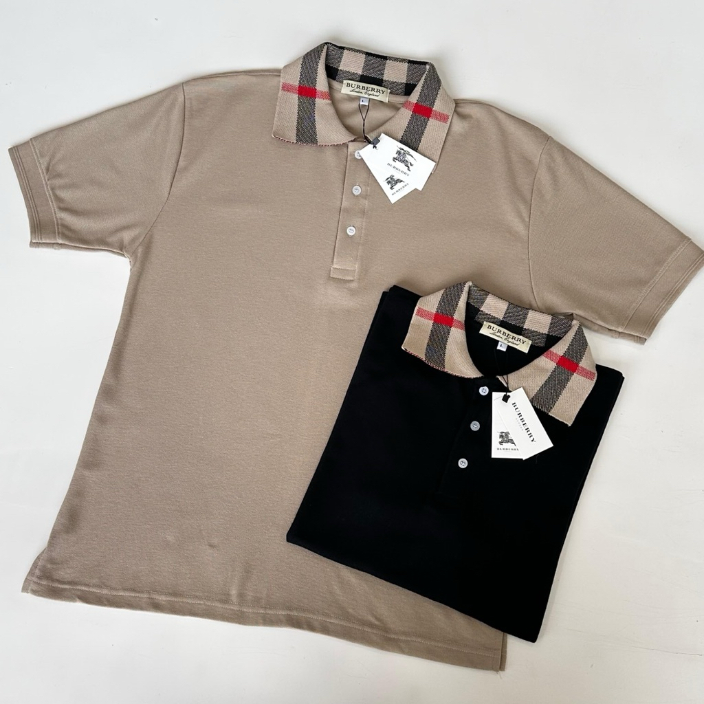 plaid polo shirt Men