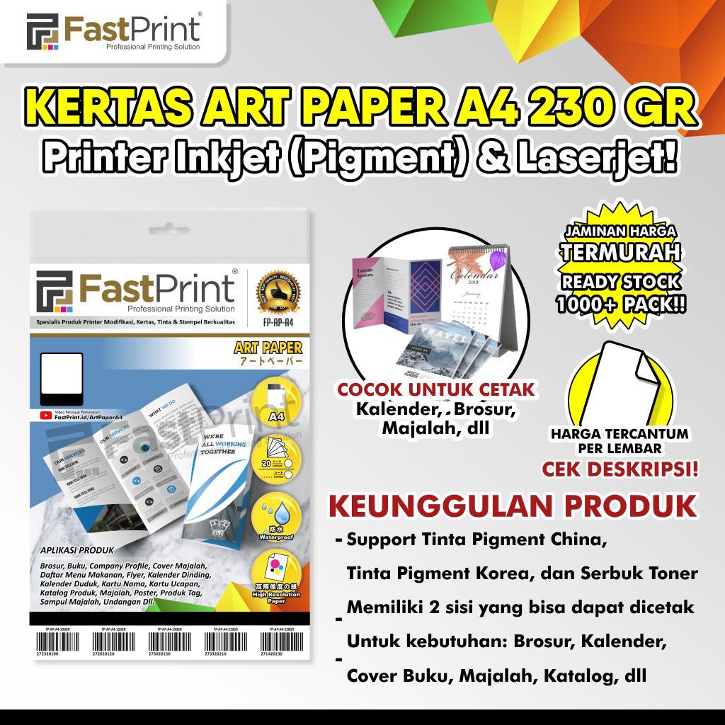

Kertas Art Paper Brosur Glossy A4 230 Gram