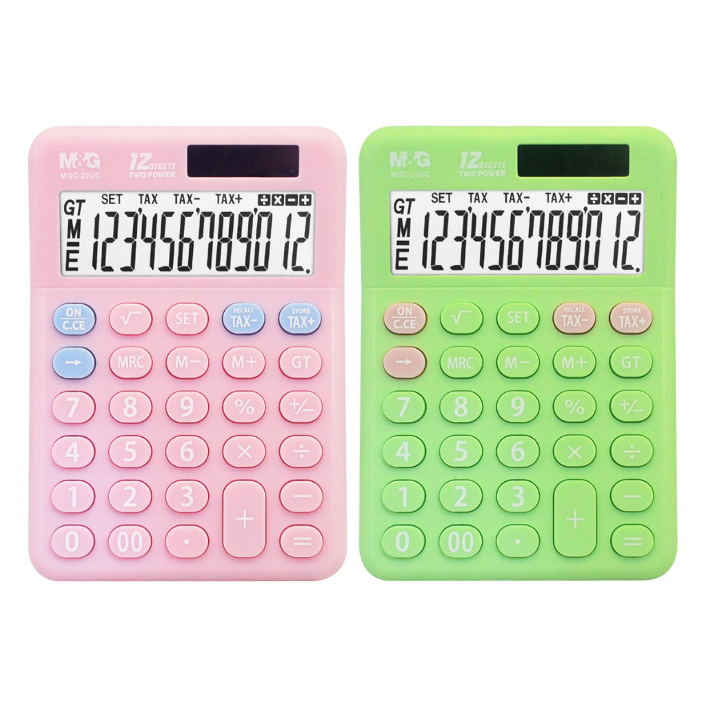 

Calculator MGC-20UC Mirip Kalkulator Casio Kalkulator Saku Mini TAX M&G ADG981J0