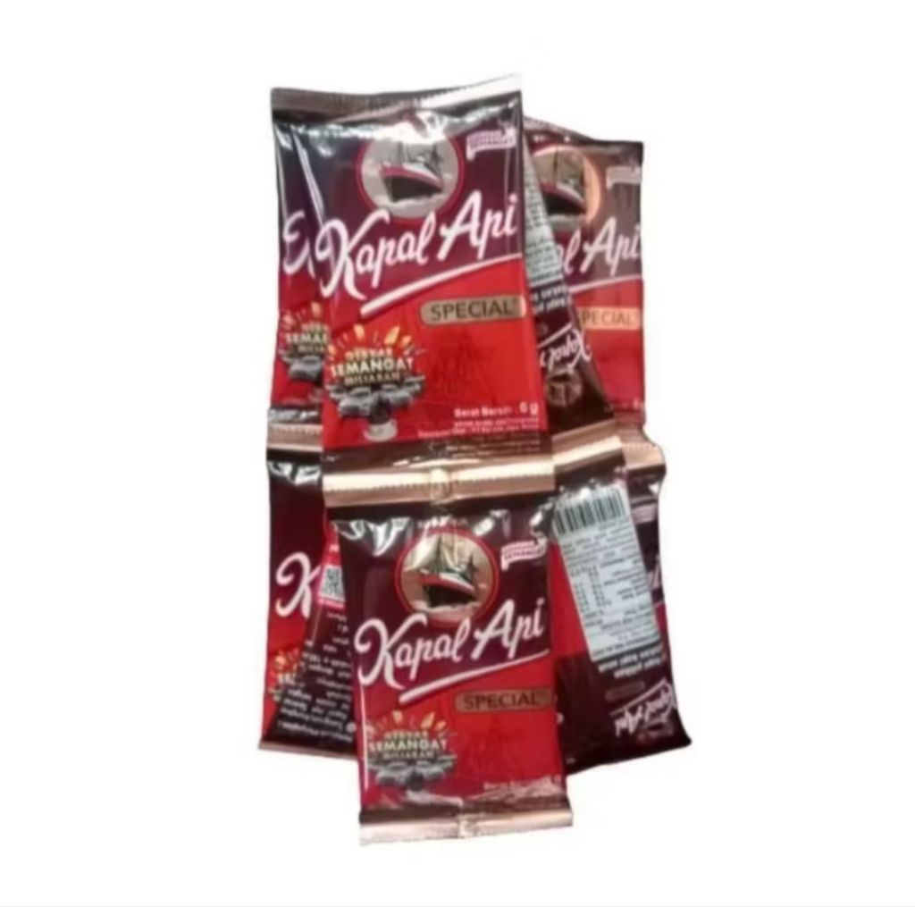 

Kapal Api 6gr Tanpa Gula Serenceng Isi 10 Saset