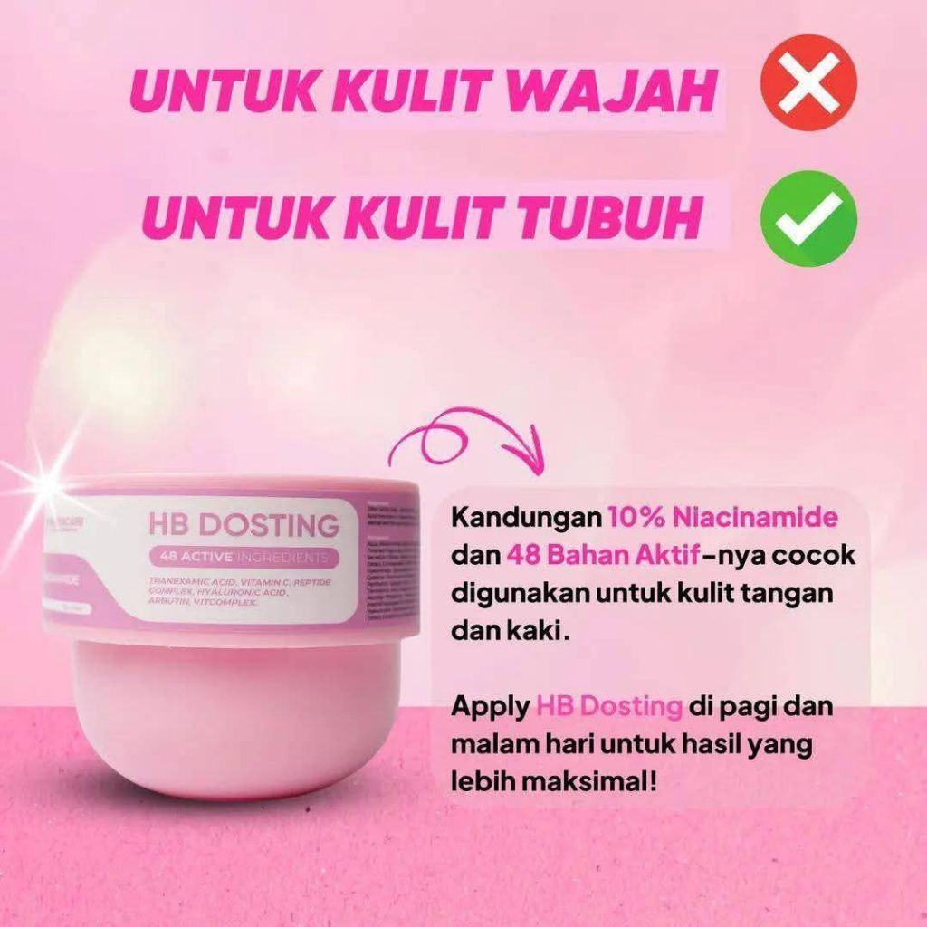 hb dosting drw skincare