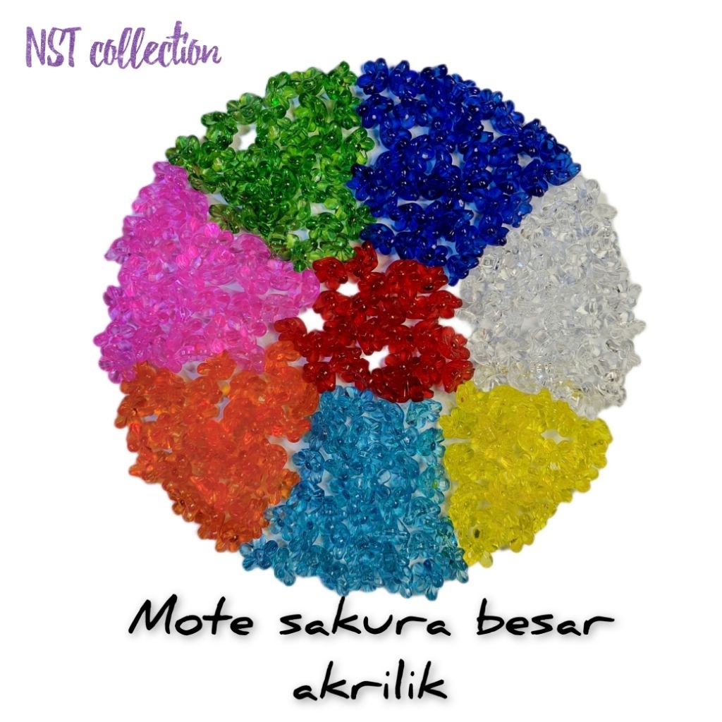 mote manik sakura besar