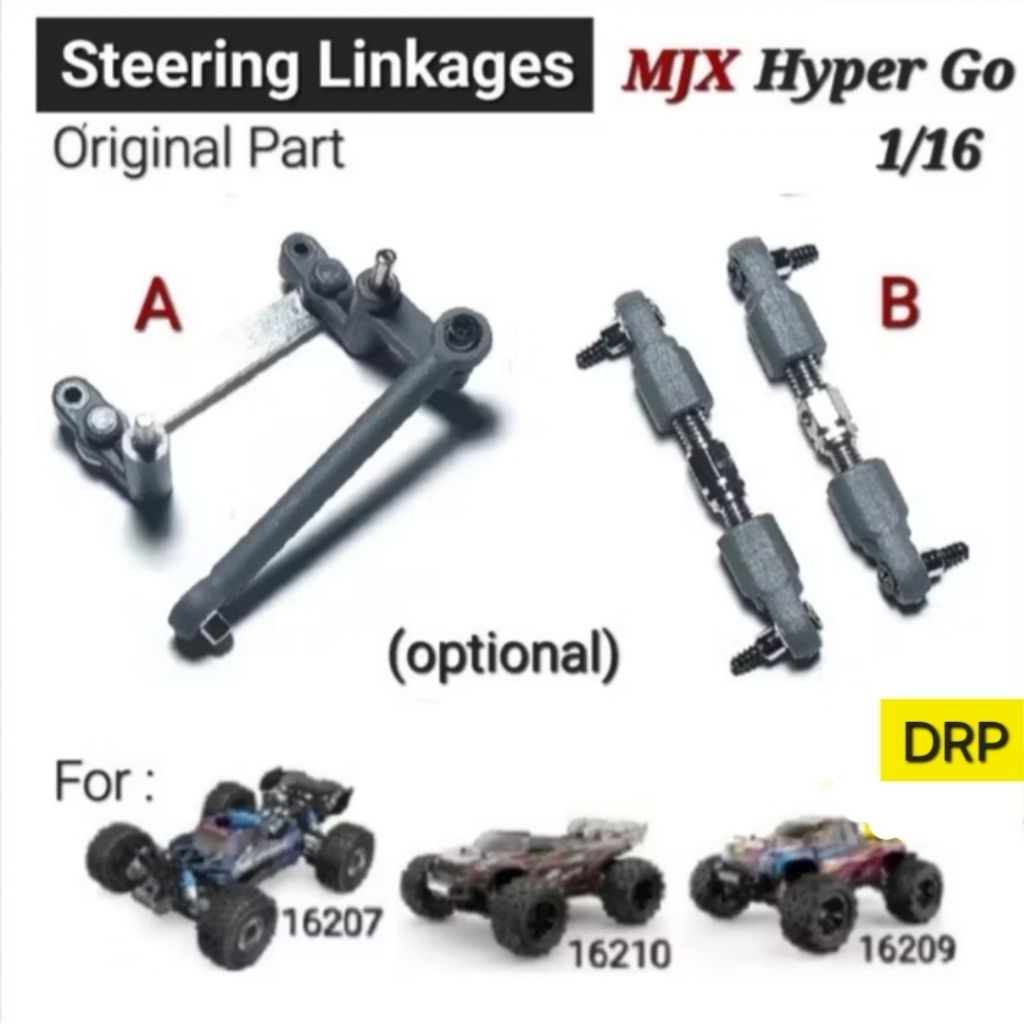 DRP Steering Linkages MJX Hyper Go 16207 16209 16210 Original Part