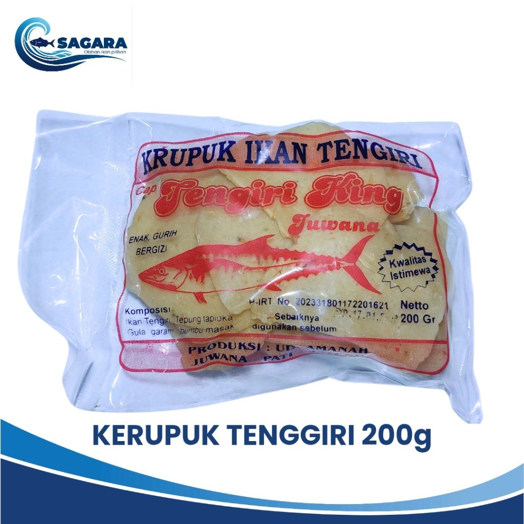 

Kerupuk Tenggiri 200g Halal