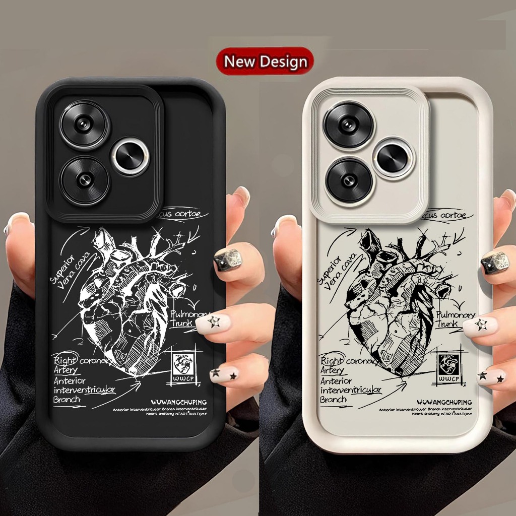 Softcase Rubber Pro Camera Timbul Redmi 13 13X - Case Hp Redmi 13 13X - Casing HP Redmi 13 13X - Sli