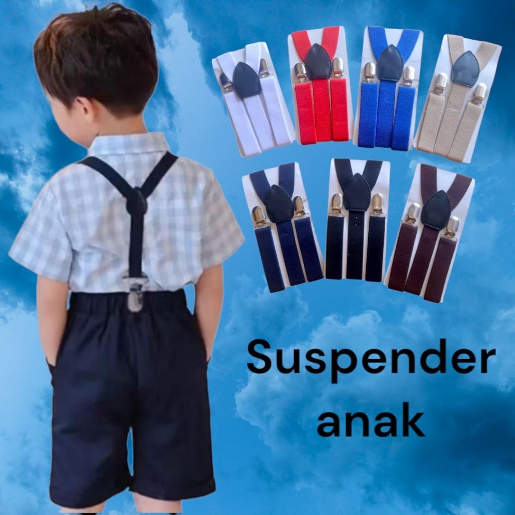 suspender anak cowok suspender anak laki-laki suspender ansk pria suspender cowok suspender laki-lak