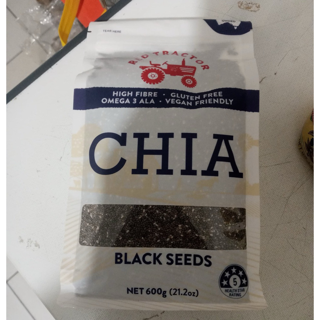

Red Tractor Australian Black Chiaseed 600gr