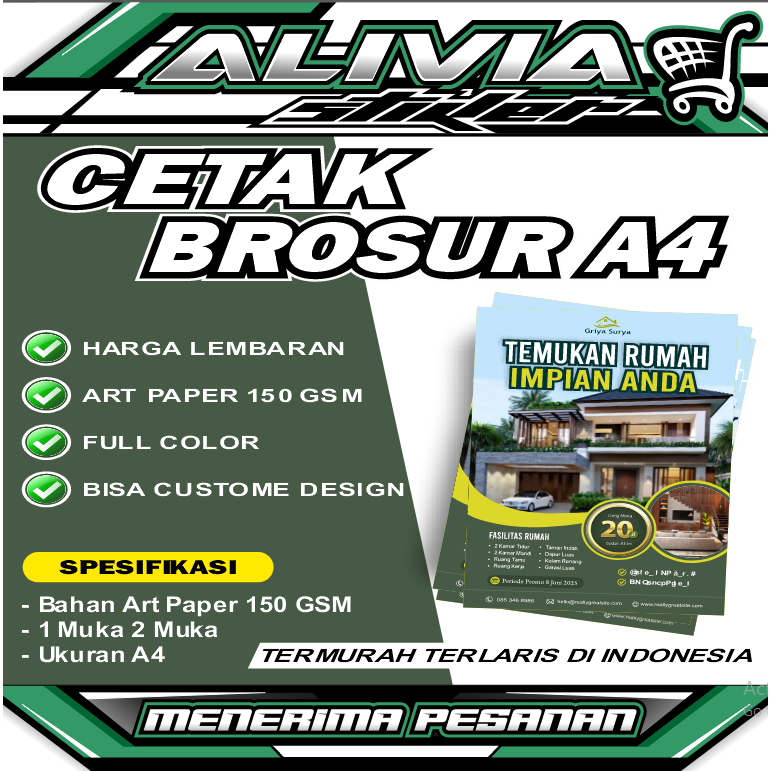 

CETAK BROSUR A4 MURAH-CUSTOM BROSUR A4-CETAK FLYER A4-BISA CUSTOME DESIGN