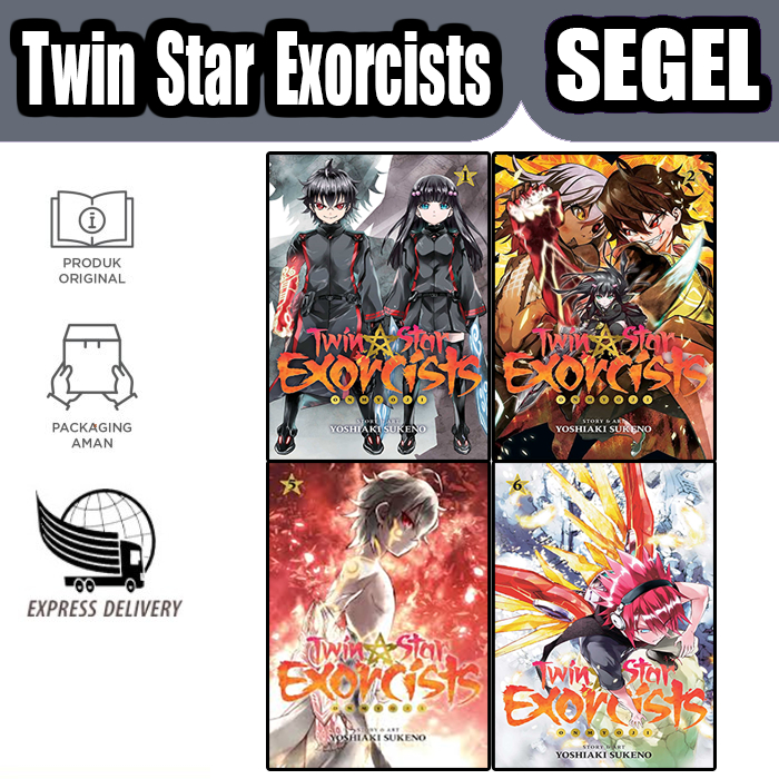 Komik TWIN STAR EXORCISTS Baru Original Segel