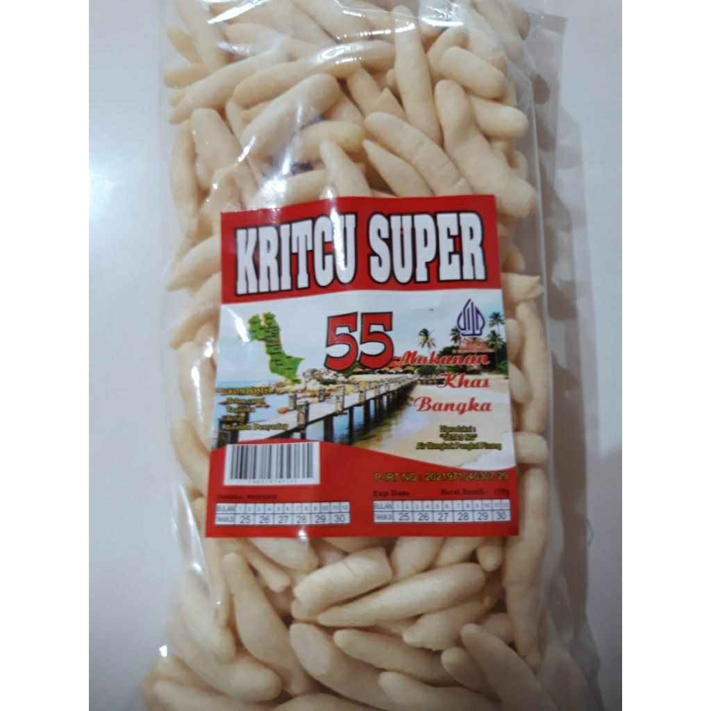 

Kerupuk Kritcu telor cumi merek 55