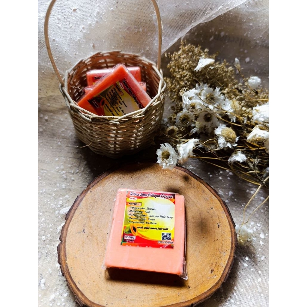 Sabun Susu Collagen Pepaya BPOM