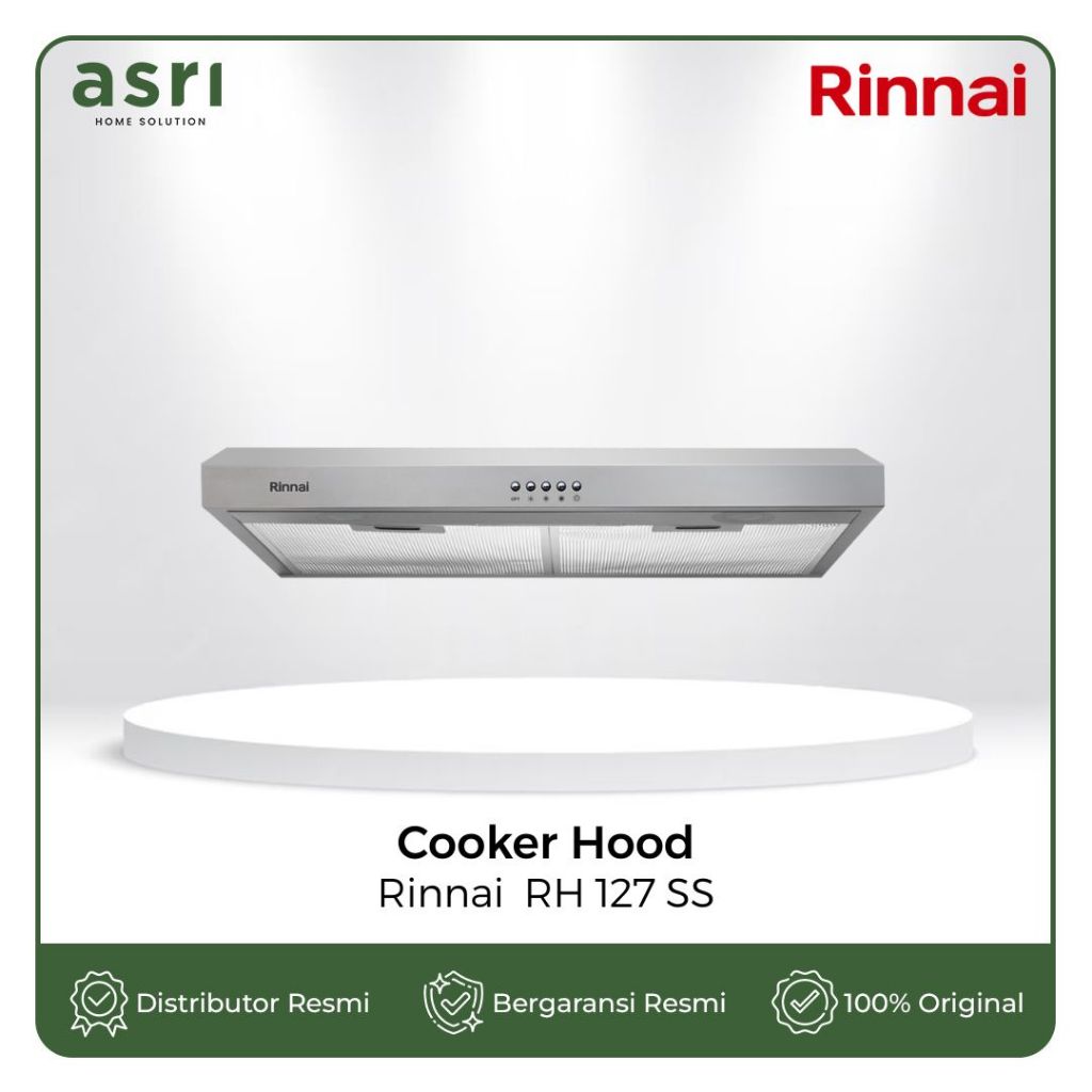 Cooker Hood Rinnai Stainless RH 127 SS 70 cm